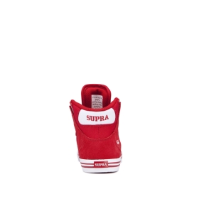 Supra VAIDER Høye Sneakers Barn Hvite/Hvite | NO-23438